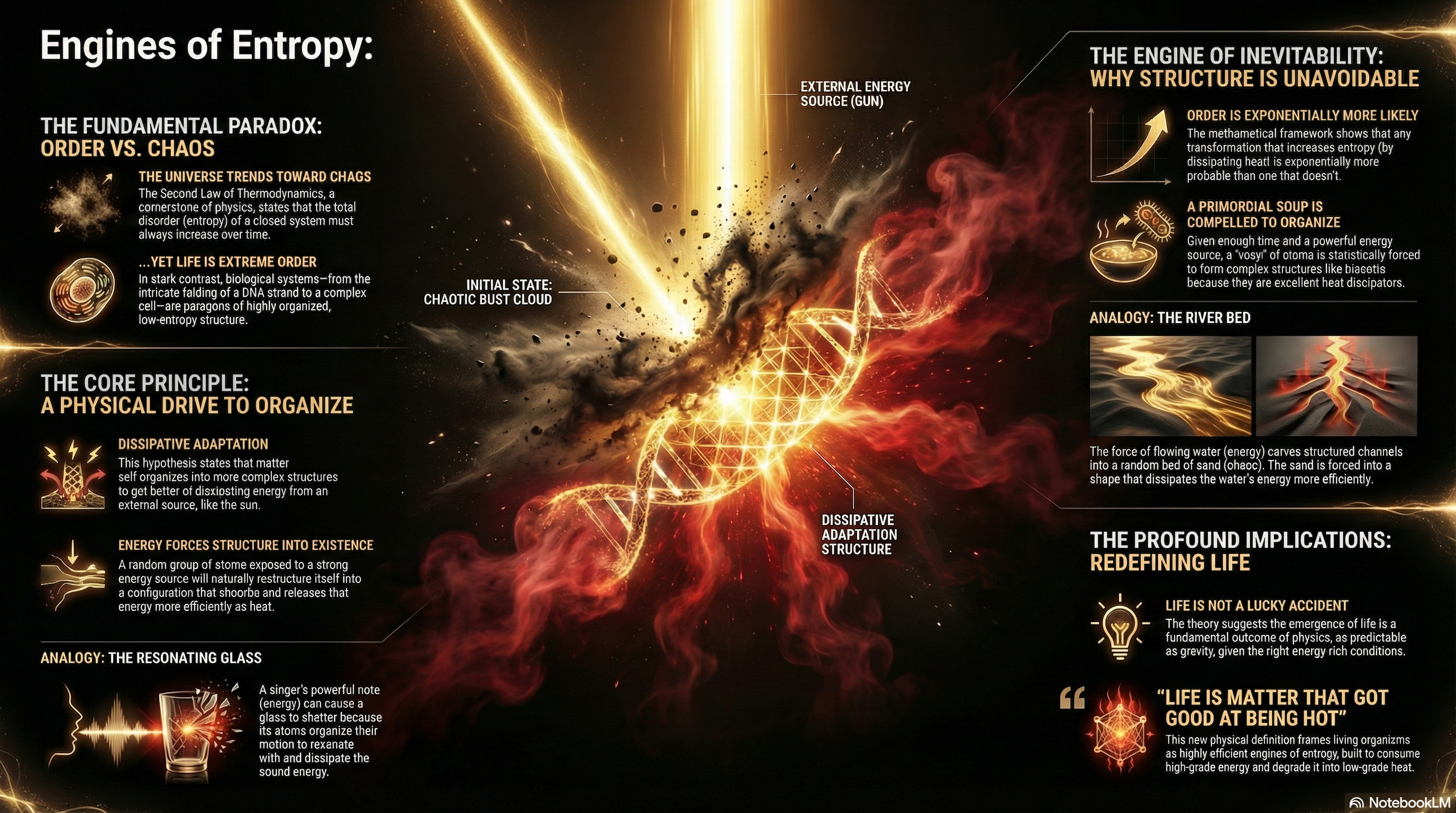 Dissipative Adaptation Visual